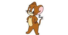 Drawing of Jerry (Tom & Jerry) by Holy Kirbo