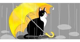 Drawing of Umbrella by justme❤️
