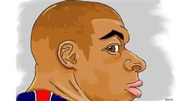 Kylian Mbappé - autor: Swimmer