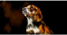 Drawing of Dog by Eclat de Lune