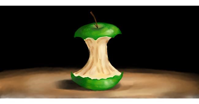 Apfel-Zeichnung von Millie 🌸
