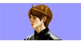 Drawing of Prince by Yukhei