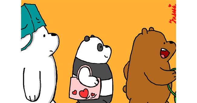 Drawing of Panda by InessaC