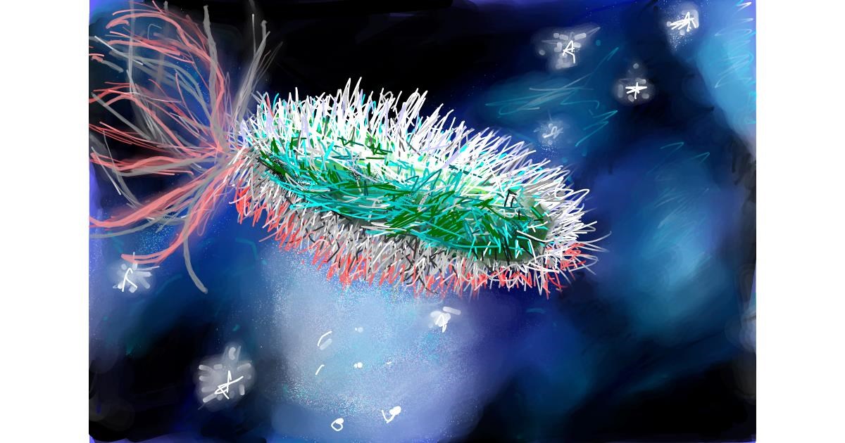 Drawing of Bacteria by Soaring Sunshine