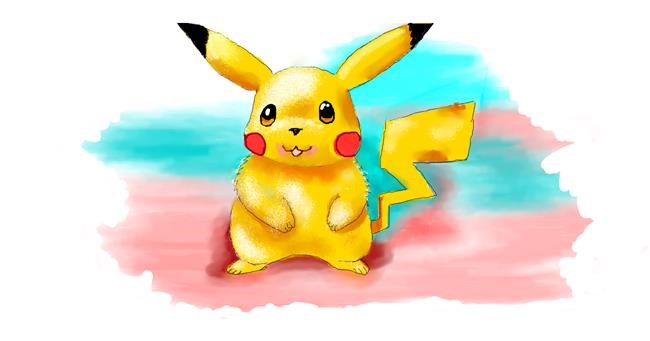 Pikachu-Zeichnung von DebbyLee