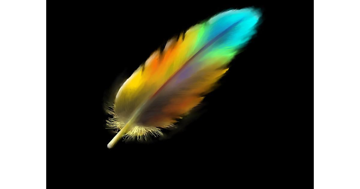 Watch Sunya Draw Feather