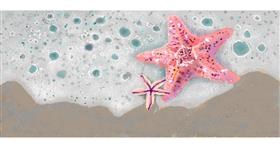 Drawing of Starfish by Женя