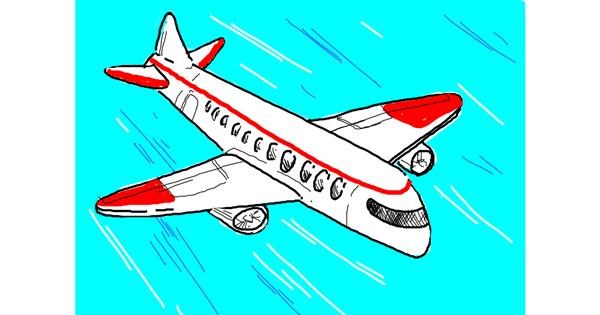 Airplane Drawing - Gallery and How to Draw Videos!