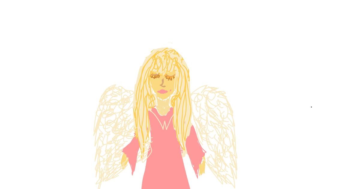 Drawing of Angel by shuma