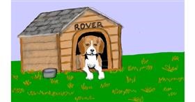 Hundehütte-Zeichnung von SAM AKA MARGARET 🙄