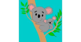 Drawing of Koala by MaRi