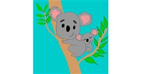 Drawing of Koala by MaRi