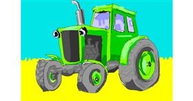 Drawing of Tractor by ThasMe13