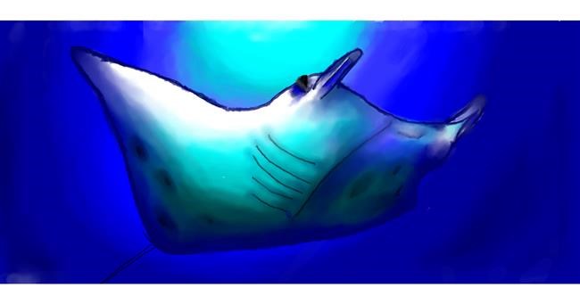 Drawing of Stingray by Aremix