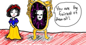 Drawing of Mirror by Meowki