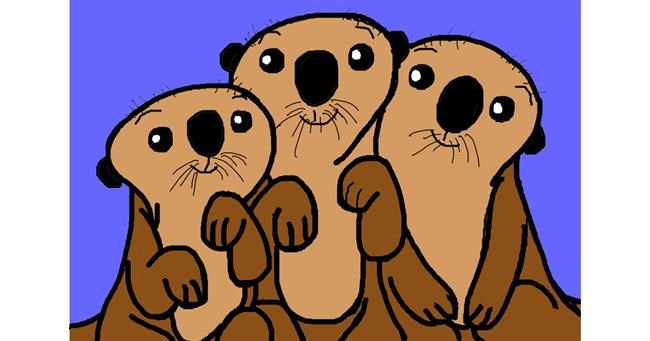Otter-Zeichnung von InessA