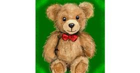 Drawing of Teddy bear by KayXXXlee