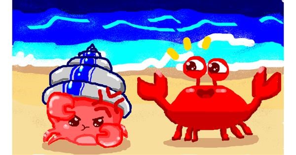 Rak - crtež od autora: honey bunny - Drawize galerija!