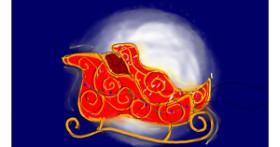 Drawing of Sleigh by AVCC