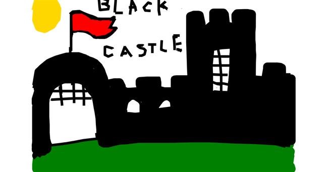 Drawing of Castle by Maryna