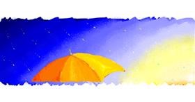 Drawing of Umbrella by 7y3e1l1l0o§