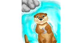 Vidra - autor: GreyhoundMama