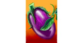 Drawing of Eggplant by ⋆su⋆vinci彡