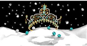 Drawing of Crown by Eclat de Lune