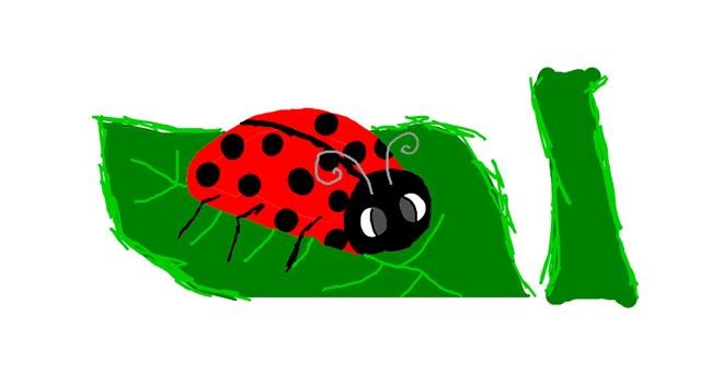 Drawing of Ladybug by Sister Pablo