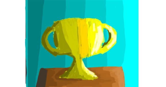 Drawing of Trophy by Data