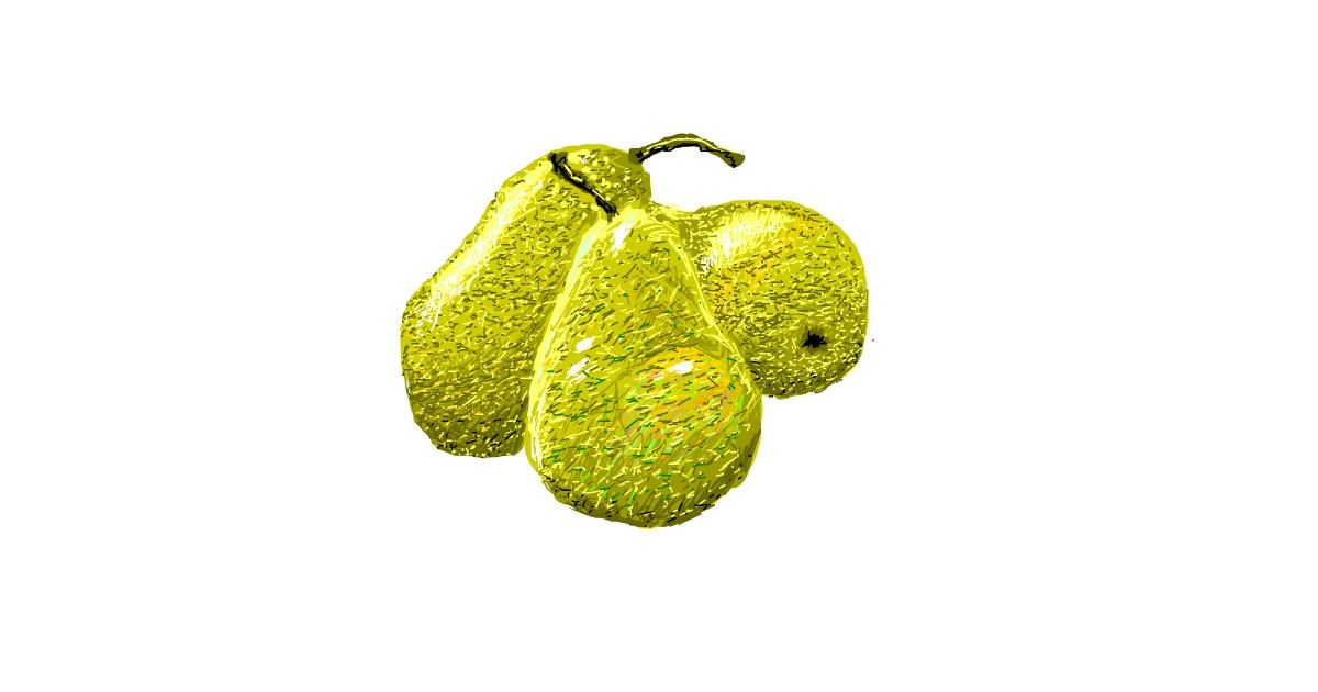 Drawing of Pear by Nugget