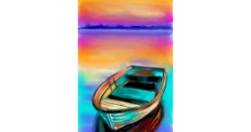 Drawing of Boat by ⋆su⋆vinci彡