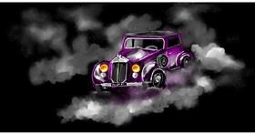 Drawing of Car by Eclat de Lune