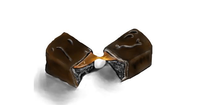 Drawing of Chocolate by Jan