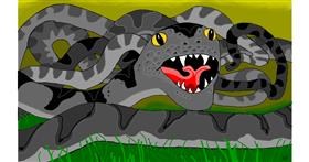 Zmija - autor: flowerpot