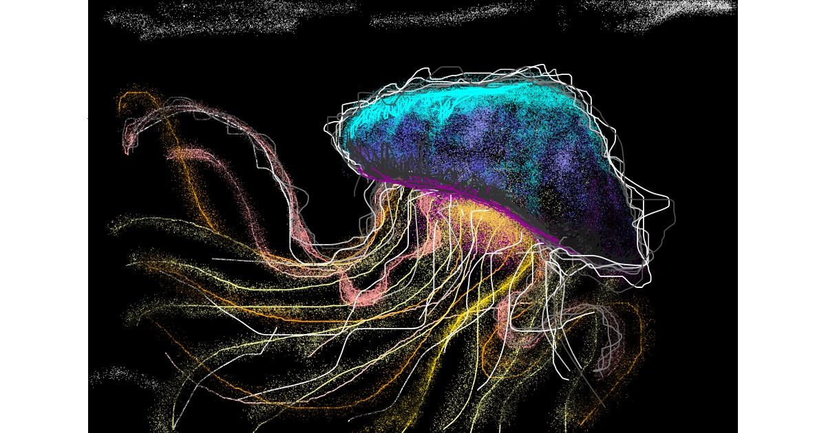 Drawing of Jellyfish by Josegreas