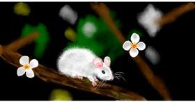 Drawing of Mouse by Eclat de Lune