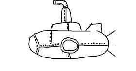 Drawing of Submarine by Anonymous