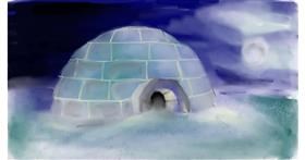 Drawing of Igloo by Unknown