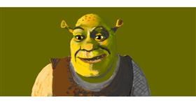 Drawing of Shrek by shiNIN