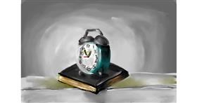 Drawing of Alarm clock by Soaring Sunshine