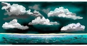 Drawing of Cloud by Eclat de Lune