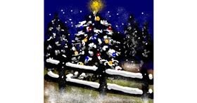 Božićno drvce - autor: Eclat de Lune