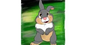 Drawing of Bunny by Lou