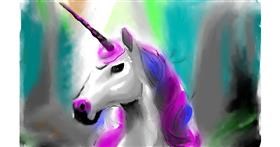 Drawing of Unicorn by Herbert