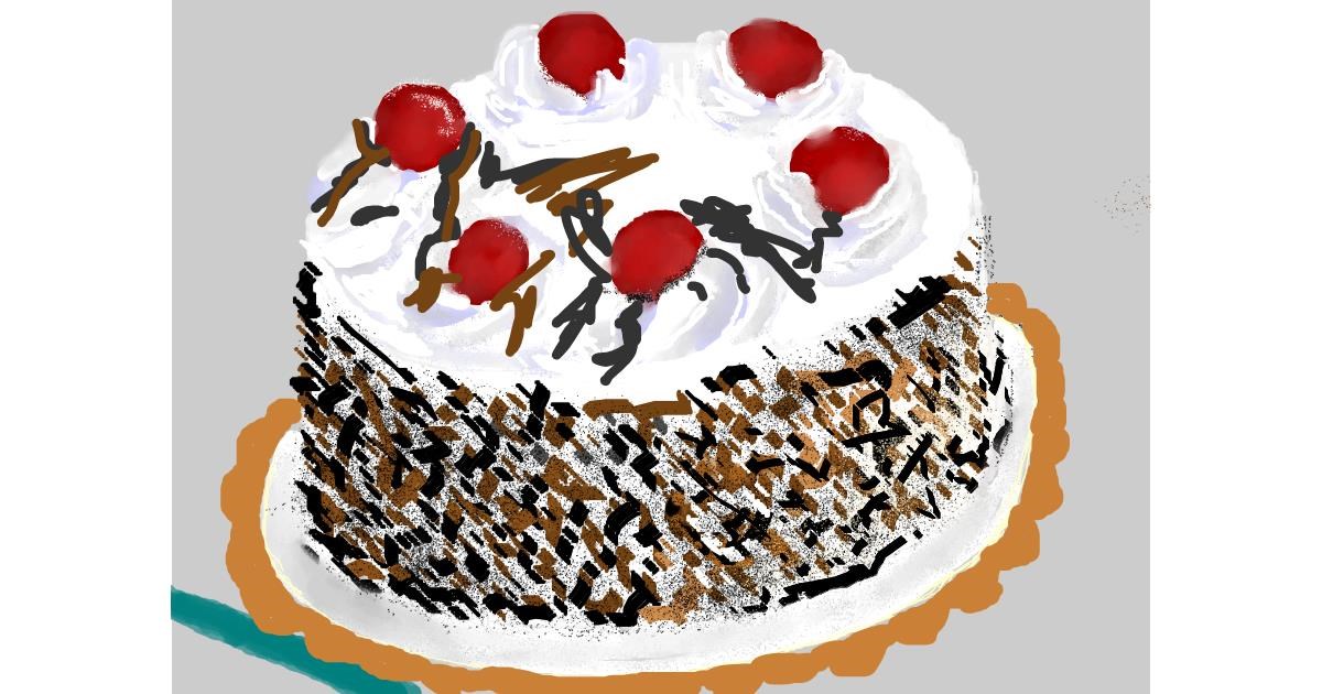 Drawing Of Cake By 𝐓𝐎𝐏𝑅𝑂𝐴𝐶𝐻 Drawize Gallery