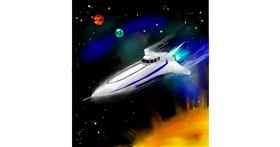 Svemirski brod - autor: Camillerr