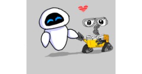 Drawing of Robot by zi