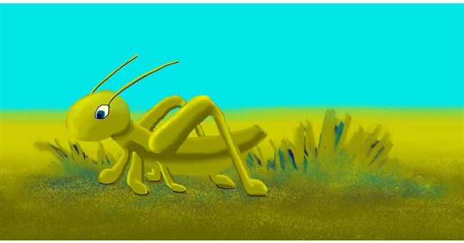 Heuschrecke-Zeichnung von eggman