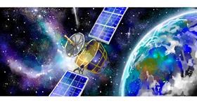 Drawing of Satellite by Yellow Walrus💛